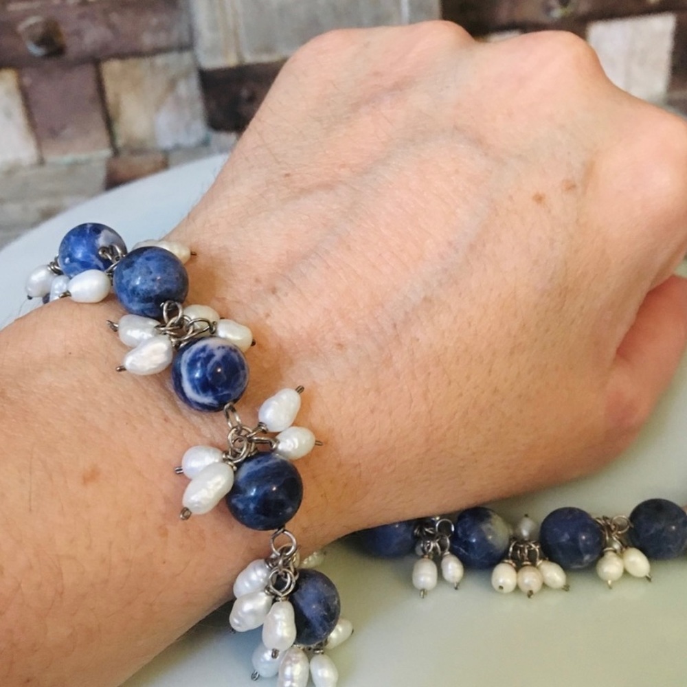 🌳🕊VINTAGE lápiz lazuli